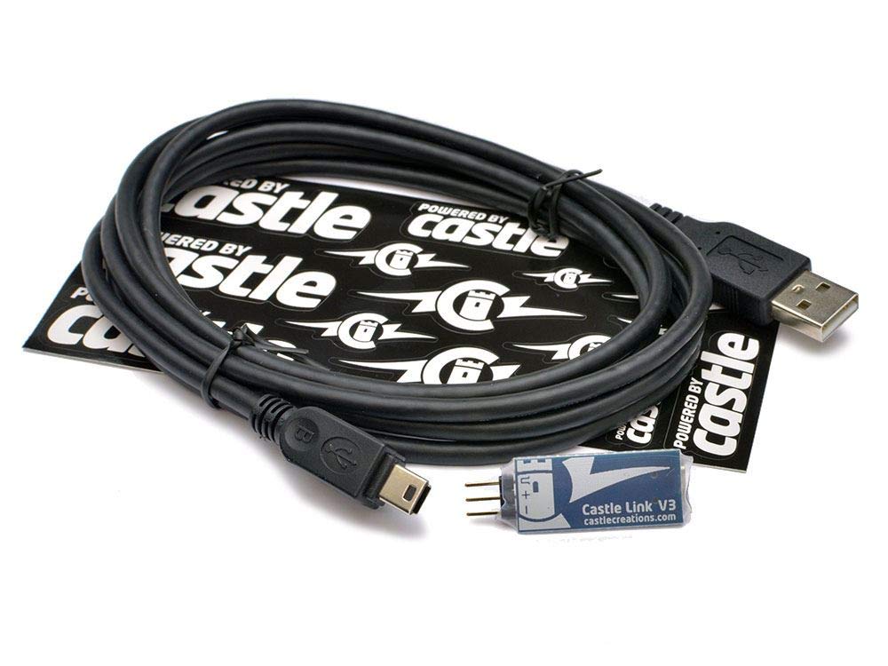 

Castle Creations Link V3 USB Programming Kit CSE011-0119-00 чорний