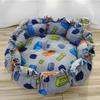 Universal Pet Nest: Medium & Large Pumpkin-Style Cushion for Cats and Dogs