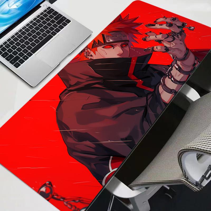AKATSUKI NNaruto Mouse Pad Kawaii Gaming Accessories Notbook Computer Speed Mini Pc Gamer Keyboard Desk Mat Mousepad