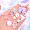 European & American Gradient Resin Beads: Random Styles for DIY Keychains & Mabe Imitation Pearls