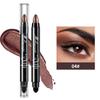 MLJ Dual-Ended Shimmer Eyeshadow Stick: Long-lasting, Waterproof, Brightening Highlight & Under-eye Pencil