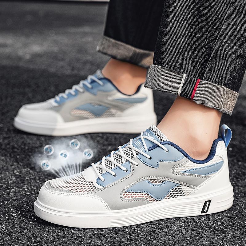 

Summer mesh breathable men s shoes sports shoes heightened platform versatile casual shoes student lightweight running shoes dad shoes 47