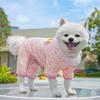 Spring and Summer Four-legged Clothing, Dog and Cat Pet Clothing, Elastic and Breathable Needle Fabric