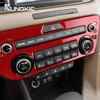 Carbon Fiber Interior Sticker for KIA Sportage QL 2017-2021 LHD Center Control Button Panel