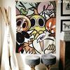 Cartoon Graphic Pattern Home Decor Tapestry, Wall Hanging, Decorative RV Wall Cloth.XGT0914394