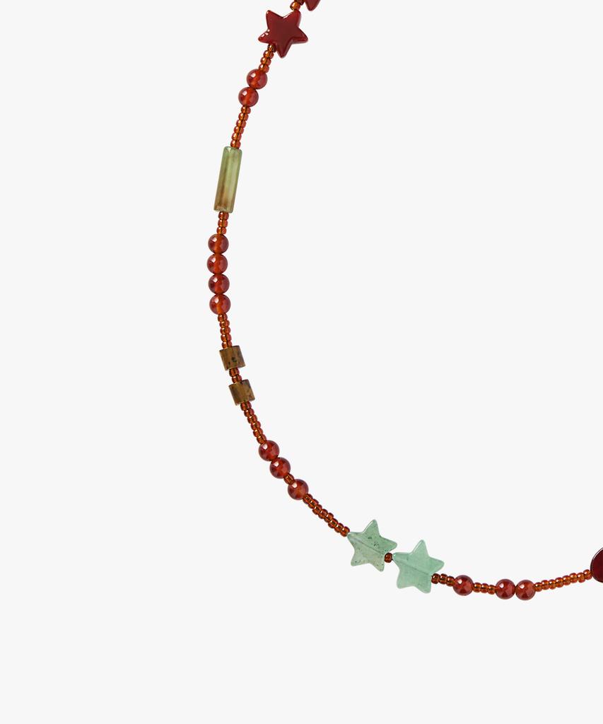 Riomeu Mahogany Stellans Necklace : Rioan076