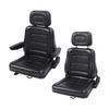 Tractor Seat 3 Level Adjustable Headrest Comfortable Wear Resistant Anti Scratch Excavator Seat  for Telehandler