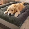Dog Pet Beds Extra Large Plush Dog Bed Sofa Thickened Super Soft Polyester Pet Mat Dog Crate Mat Bed For Large Dog Bed