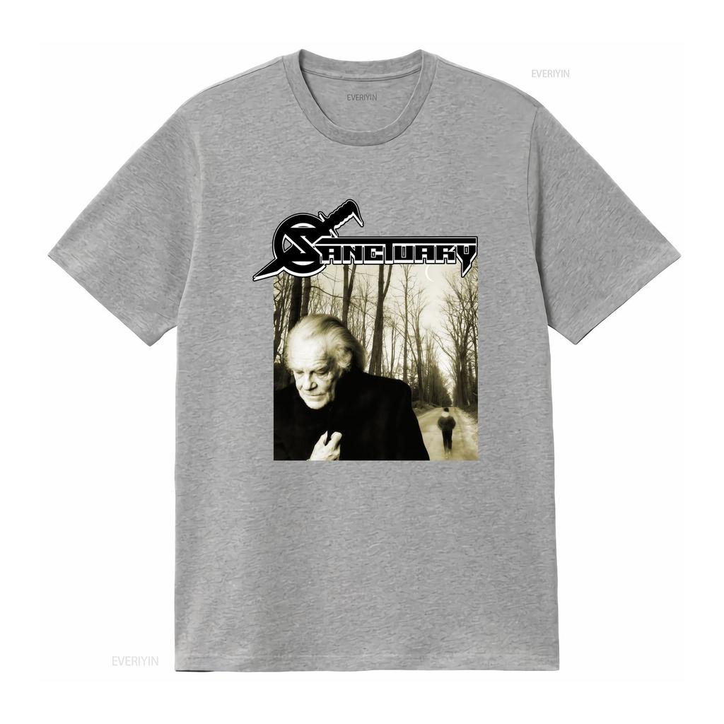Vintage SANCTUARY INTO THE MIRROR BLACK Band T Shirt All Sizes Available AG2615 Vintage Washed Versatile Graphic Comfortable