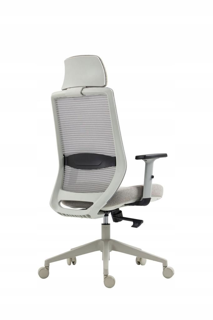 Furnitex ergonomic gray mesh office chair with height adjustment