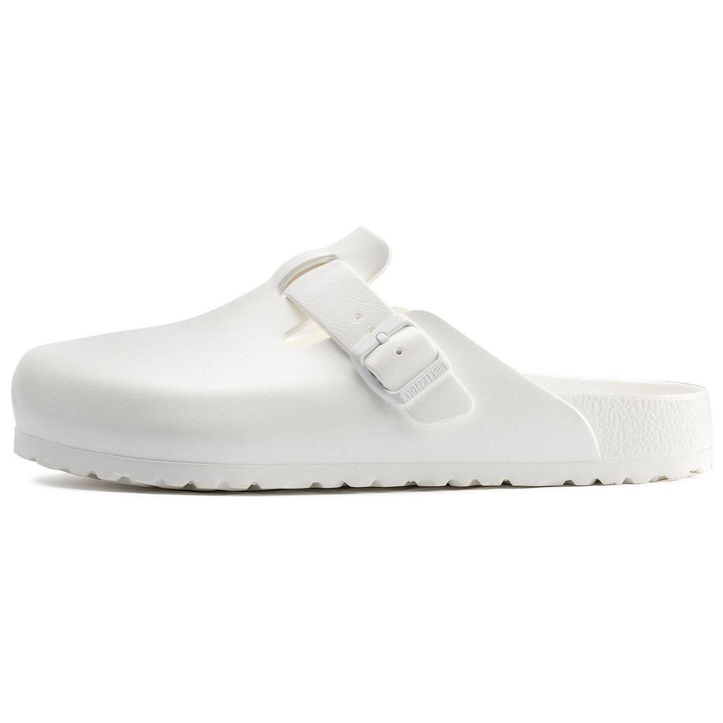 Birkenstock Boston Essentials Fashion Casual Breathable Clogs Women Footwear White 0127133 38