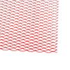 100x33cm Diamond Hole Aluminium Racing Car Bumper Grille Grill Mesh Net Vent Black Silver Red Blue Tuning Universal