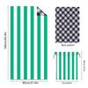 Stripe Series Double-sided Pile Beach Towel Microfiber Towel Printing Bath Towel
