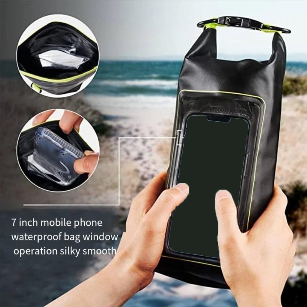 2-In-1 Swimming Waterproof Bag 2L Mobile Phone Waterproof Bag Swimming Storage Bag Boating
