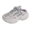 Old dirty durian platform women's 2025 new casual versatile mesh heightening sneakers