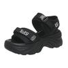 Sports sandals women's new summer fashion casual platform muffin shoes vacation wind beach shoes