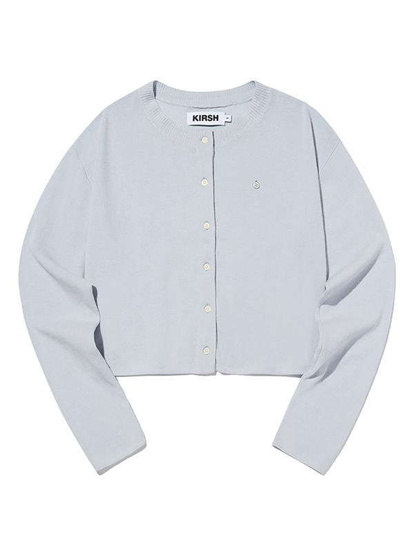 Kirsh Small Cherry Standard Knit Cardigan [Sky]
