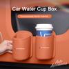 Leather Car Water Cup Box Back Seat Drink Rack Storage Auto Accessories For F10 F20 F30 F40 F26 F31 F49 F86 M3 M5 X3 Sticker