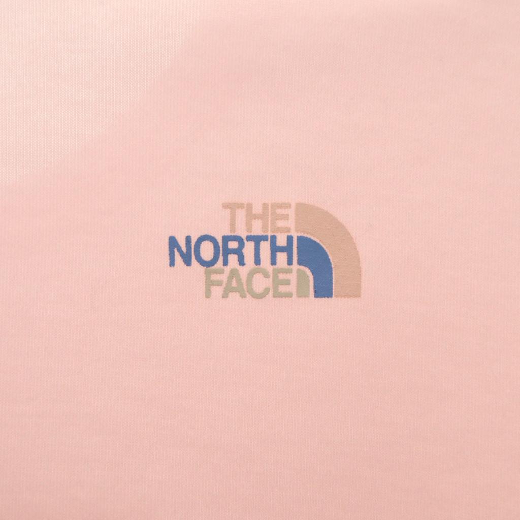 The North Face Short Sleeve T-shirt M Pink Outdoor NTW31931 Women Used