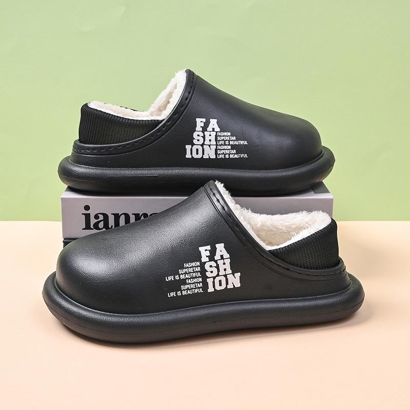 Kinder Plüsch Rutschfeste Winter Hausschuhe - Dicke Warme Baumwolle für den Außenbereich