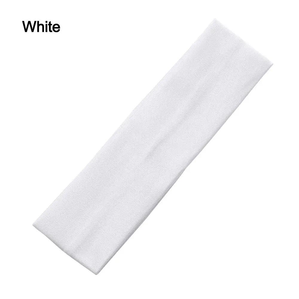1PC Hair Accessories for Women Yoga Headwear Solid Color Yoga Hair Bands Elastic Sports Headbands