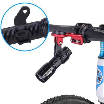 Fahrradlicht Fackelhalter Taschenlampenhalter Fahrradkennzeichenhalter Fahrradteile Verstellbar Für Rennrad Mountainbike Halterung