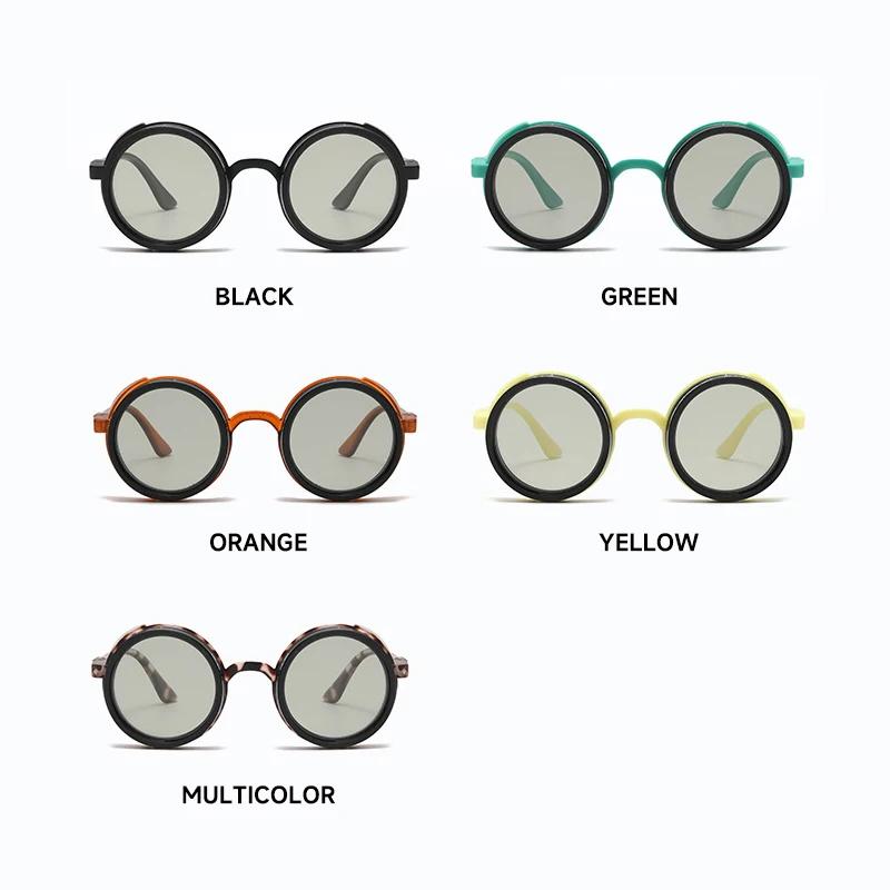 Nd Dimming Glasses Men Polarized Sunglasses Women Driving Fishing Goggles Steampunk Outdoor Shades Retro Round Uv400 Sun Glasses