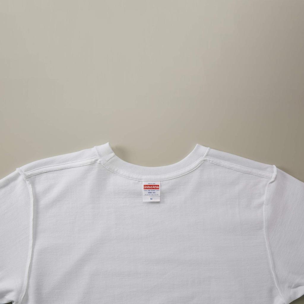 Edoten T-Shirt, 5.6 Oz. 100% Cotton, Japanese Print, Wind God and Thunder God, White, Size M