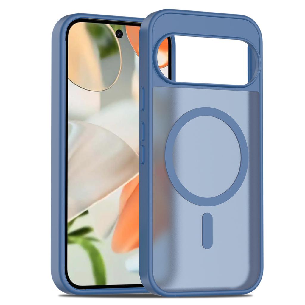 For Google Pixel 10 Pro/10/9 Pro/9 Magnetic Case TPU Frame Acrylic Back Phone Cover Skin Touch