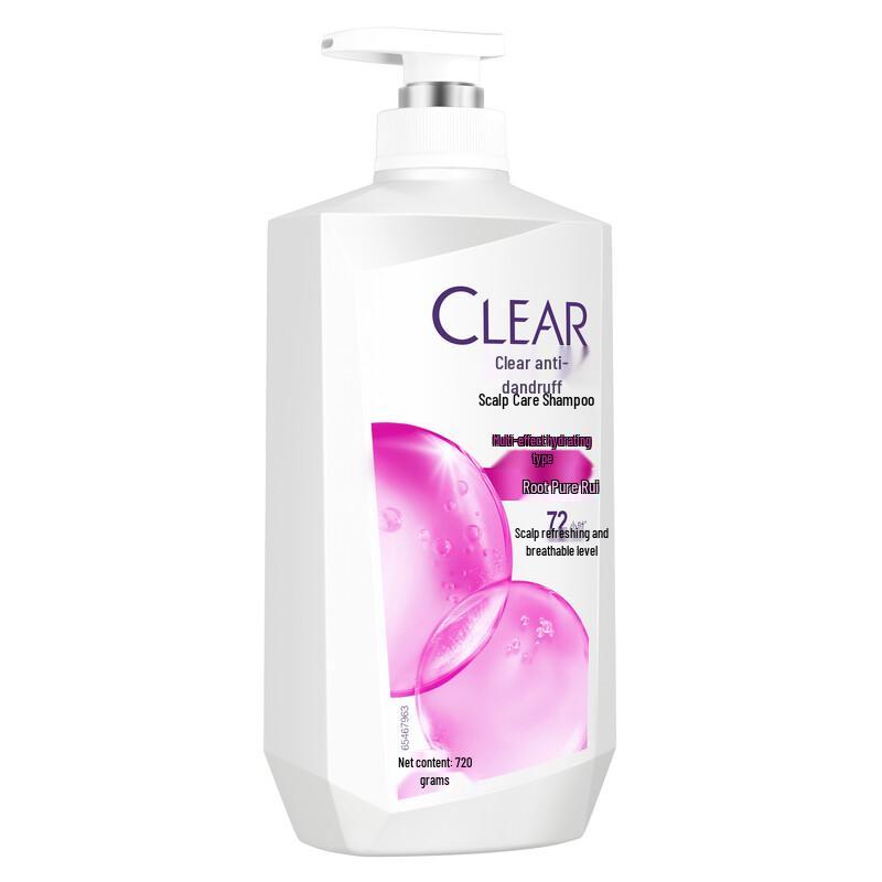 CLEAR Multi-Effect Hydrating & Nourishing Anti-Dandruff Shampoo 4x720g