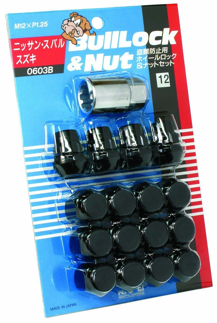 

Bull Lock M12 x для 4H автомобилей 0603B KYO-EI [Тип мешка, 21HEX] P1.25, [Количество 16 шт.] [Номер детали] чёрный