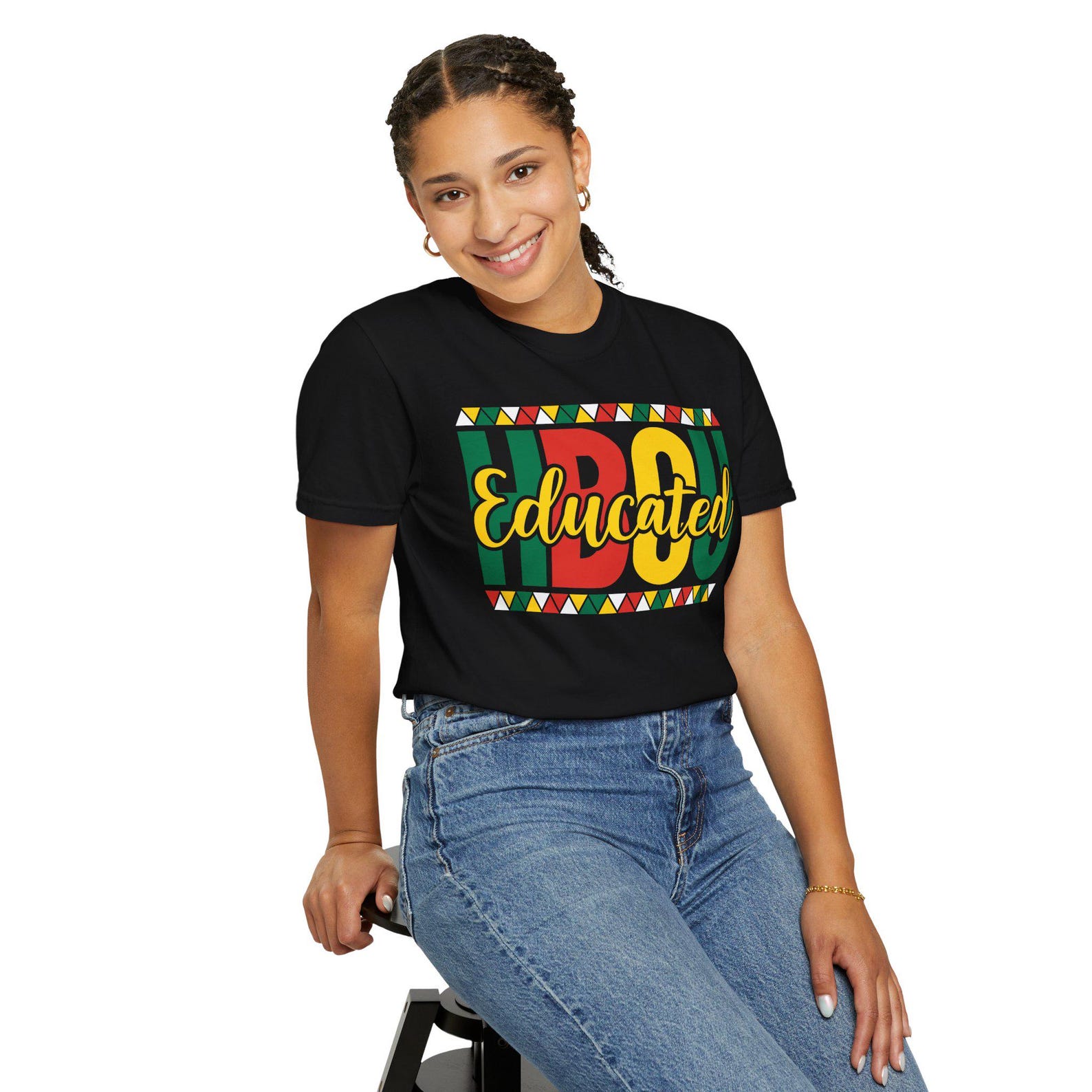 HBCU Educated Unisex T-Shirt, College Pride Tee 3XL
