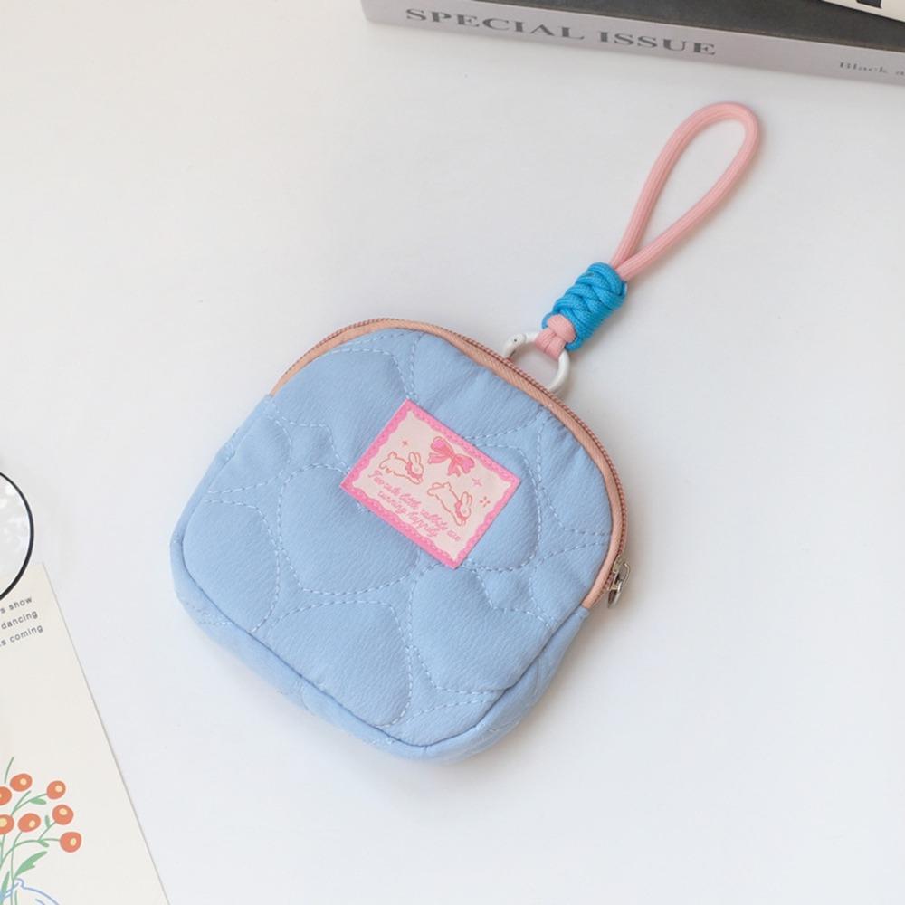 Small Wallet Fresh Rabbit  Coin Purse Love Cosmetic Bag Sweet Small Wrist Bag  Decoration