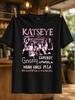 Katseye Rosa Gruppenfoto Collage Mit Gnarley Gameboy Und Mitgliedsnamen Schriftzug Verspieltes Popkonzert Unisex Alles T-Shirt