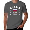 Russia Sambo Team TShirt Gym Wear Breathable Short Sleeve Tee TShirt