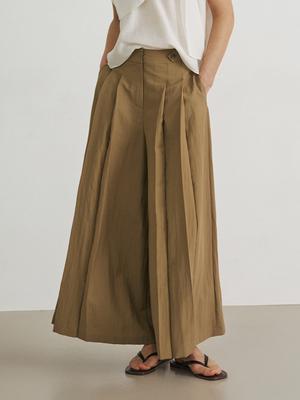 Beuienwaiseutyudio Front Pintuck Pleated Wide Pants_Yc5Lp15