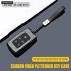 5 Buttons Carbon Style ABS Car Key Case Cover Fob for Land Rover Range Rover Evoque Discovery Sport Velar Jaguar XE E-PACE XF