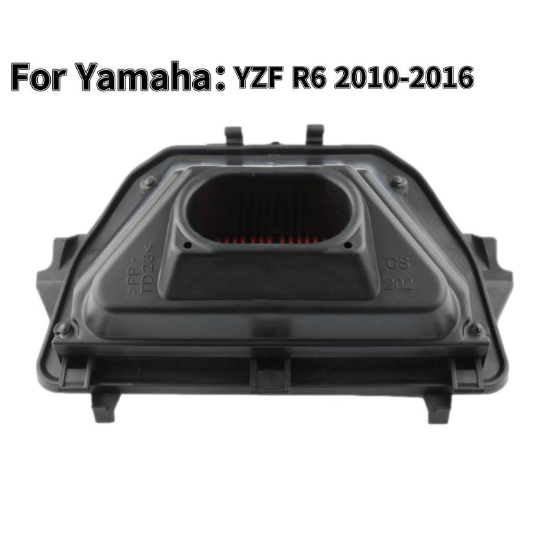 Motorradmotor Luftfilter Reiniger, Ansaugfilter für Yamaha YZF R6 2006-2007 YZF R6 2008-2009 YZF R6 2010-2016