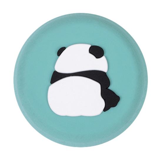 Cartoon Animal Door Stopper for Wall Self Adhesive Door Knob Stopper Wall Protector Quiet Shock Absorbent Round Square Door Handle Bumper Guard