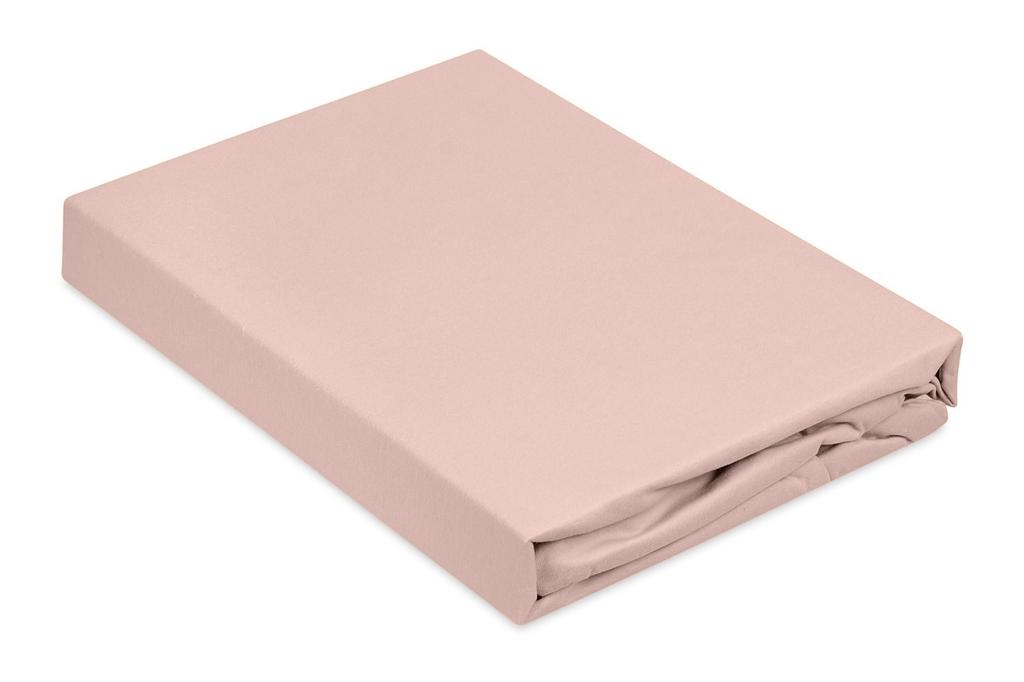 Premium Jersey Fitted Sheet 190x210, 200x220x20 Dirty Pink_12 Matex