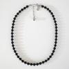 MERRYMOTIVE Black onyx surgical necklace