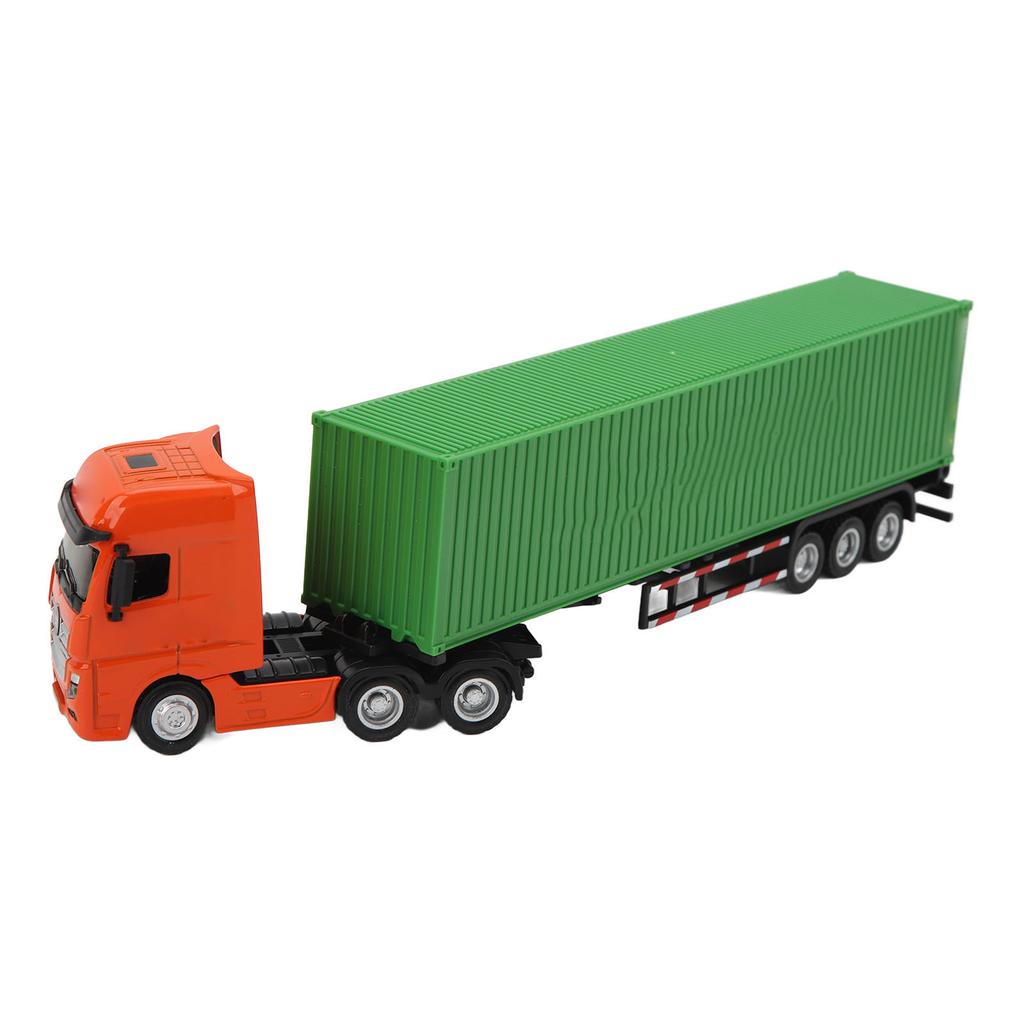 1:50 Scale Container Truck Stimulation Detachable   Hauler Tractor Trailer for Indoor