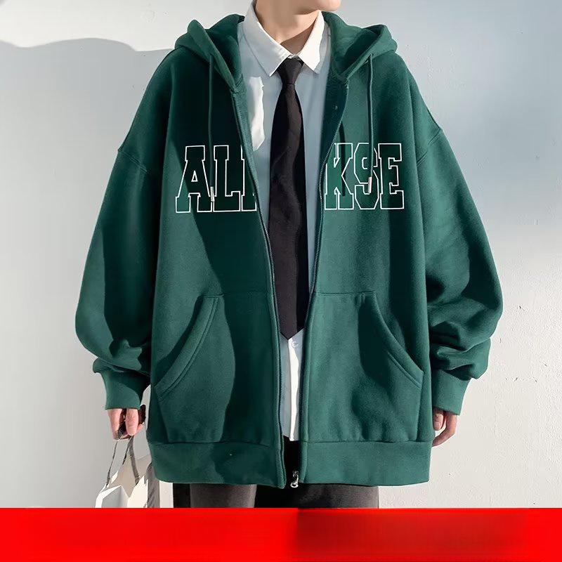 Утолщенная куртка больших размеров для мужчин новый осенний тренд свободная бейсбольная майка 3XL 5550₽