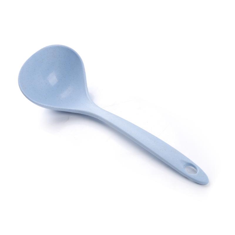 Vetecellulosa Vetehalm Stor sked Paddel Skopa Non-Stick slev Kökstillbehör