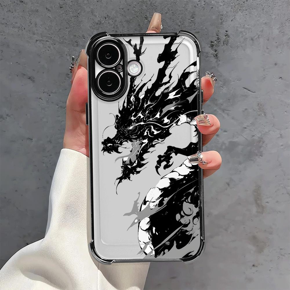 Cool Dragon Case for Apple iPhone 17 Pro Max 12 Plus 16 Pro Air 14 13 11 15 16e Phone Cover