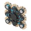Metal Gear Toy 9 Gears Fidget Hand Decompression Toy Stress Relieving Gear for ADHD Autism