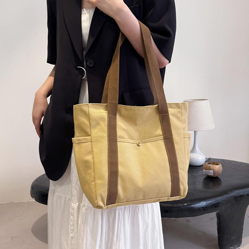 Oxford Multiple Pockets Versatile Shoulder Bags Solid Large Capacity Ladies Bags 2026 New Commuting Fashi Crossbody Bags