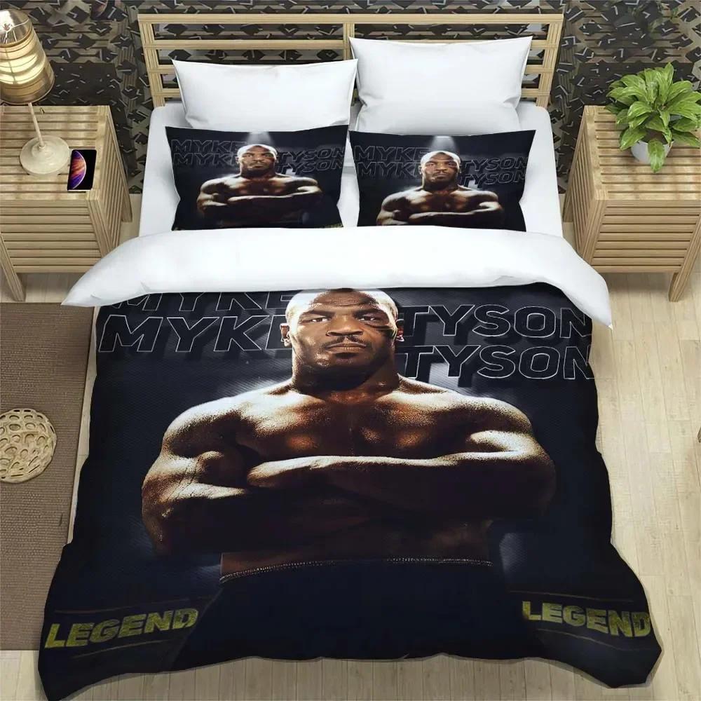 

Boxing Champion Mike Tyson Fashion 3D Printed Bedding Queen Bedding Set King Size Bedding Set Soft And Comfortable EU Single(135*200cm)3pcs