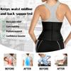 Adjustable Waist Trainer for Women, Double Belts Neoprene Corset with Zipper, Workout Cincher for Tummy Control & Back Support
