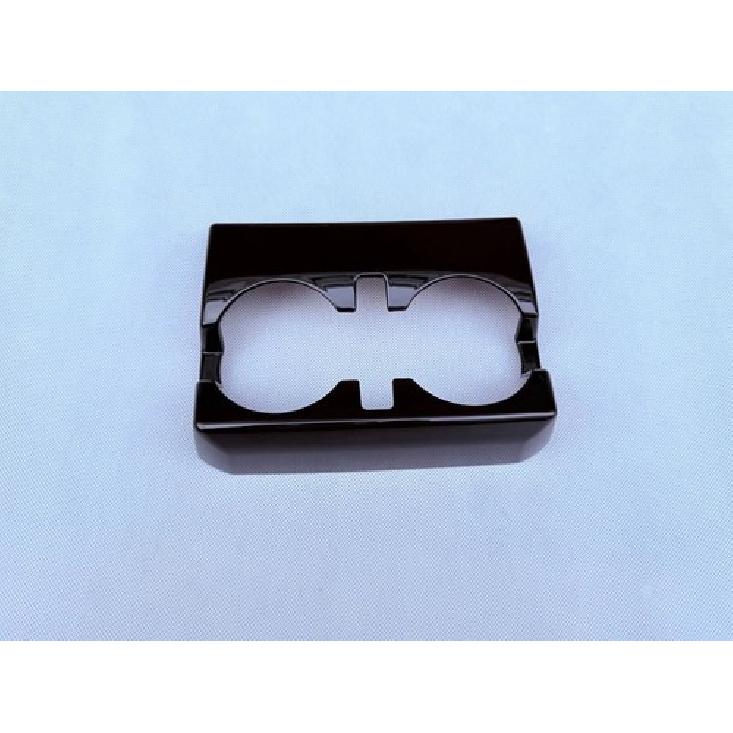 For Chevrolet Colorado 23-25 Black ABS Rear Water Cup Holder Frame Cover Trim